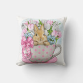 キュートラビットフラワーポット クッション (正面)