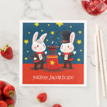 キュートラビットマジシャンオンステージマジカル誕生日