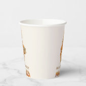 キュートラビット秋誕生日 紙コップ (左)