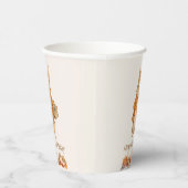 キュートラビット秋誕生日 紙コップ (右)