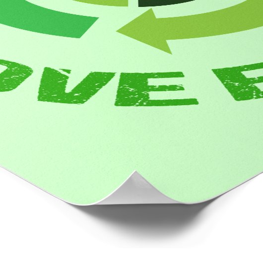 キュートラブザアース環境活動家 ポスター (角)