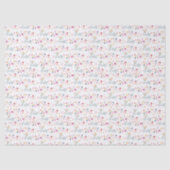 キュートラブフローラッピング紙 薄葉紙 (正面)