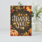 キュートラブルオータム秋 サンキューカード (スタンド正面)