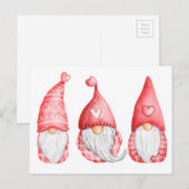 キュートラブ格言バレンティンホリデーハガキ シーズンポストカード (正面/裏面)