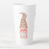 キュートラブ格言バレンティンホリデー カフェラテマグ (正面)