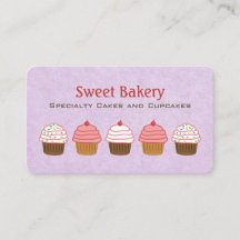 キュートラベンダーパープルカップケーキベーカリー