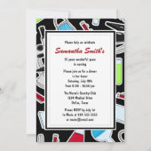 キュートラボテーマ退職パーティー 招待状 (裏面)