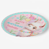 キュートラマおもしろいお洒落ガカラフルール誕生日 ペーパープレート (アングル)