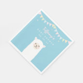 キュートラマおもしろいベビーママフィエスタベイビーシャワー スタンダードランチョンナプキン (角)