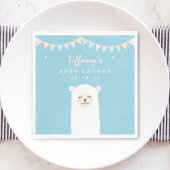 キュートラマおもしろいベビーママフィエスタベイビーシャワー スタンダードランチョンナプキン