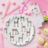 キュートラマアルパカパーティー ペーパープレート (パーティー)