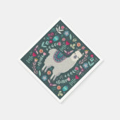 キュートラマフローラデザイン スタンダードカクテルナプキン (角)