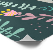 キュートラマフローラデザイン ポスター (角)