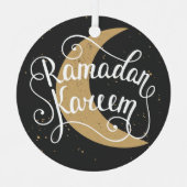 キュートラマモダンダンカレムスリムホリデーラマダーン メタルオーナメント (正面)