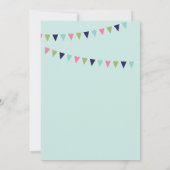 キュートラマ子供の誕生日パーティー 招待状 (裏面)