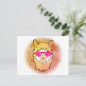 キュートラマ眼鏡スケッチ ポストカード (スタンド正面)