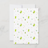 キュートラマ誕生日 招待状 (裏面)