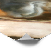 キュートラマ顔ファームアニマルアート ポスター (角)