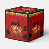 キュートラ中国のットイヤー〔占星術の〕十二宮図誕生日CCFB フェイバーボックス (裏面サイド)