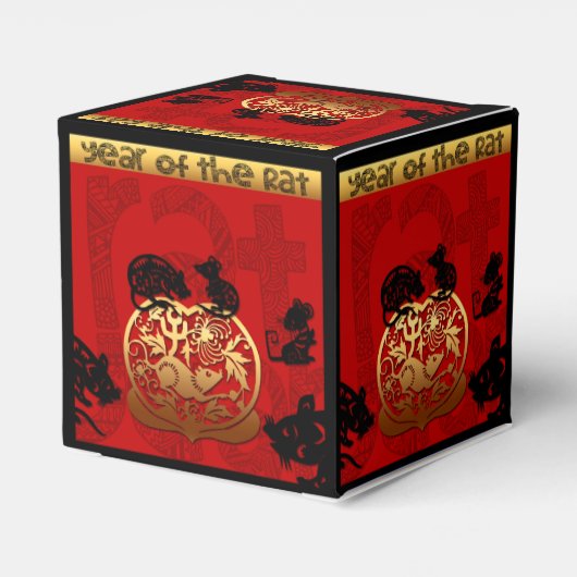 キュートラ中国のットイヤー〔占星術の〕十二宮図誕生日CCFB フェイバーボックス (裏面サイド)