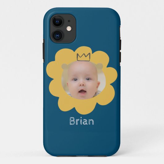 キュートリオンベビー写真 Case-Mate iPhoneケース (裏面)
