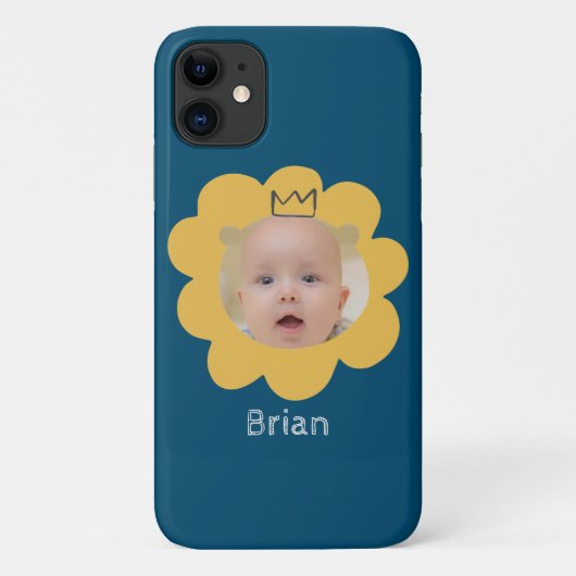 キュートリオンベビー写真 Case-Mate iPhoneケース (裏面)