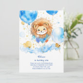 キュートリオン誕生日招待状 招待状 (スタンド正面)