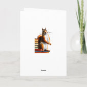 キュートリスオンブックスハッピーバースデー カード (裏面)