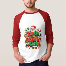 キュートリストのクリスマスデザイン Tシャツ