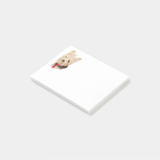 キュートリトルウォーターヨークシャーテリアヨークシャーテリア ポストイット (アングル)