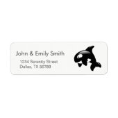 キュートリトルオルカクジラ ラベル (正面)