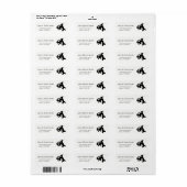 キュートリトルオルカクジラ ラベル (フルシート)