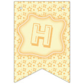 キュートリトルスターファースト誕生日 バンティングフラッグ (第1の旗)