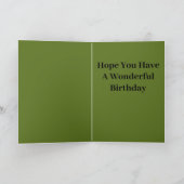 キュートリトルチワワ誕生日 カード (内部)