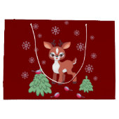 キュートリトルトインデア抱き枕 ラージペーパーバッグ (裏面)