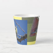 キュートリトルバードデザインラテマグ カフェラテマグ (正面)