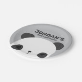 キュートリトルパンダベア誕生日 ペーパープレート (アングル)