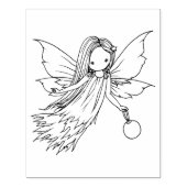 キュートリトルフェアリーイラストレーションバイモリーハリソン ラバースタンプ (インプリント)