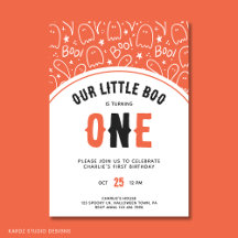 キュートリトルブファースト誕生日ハロウィーン