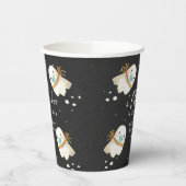 キュートリトルブーベビー幽霊ハロウィーン秋 紙コップ (左)