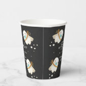 キュートリトルブーベビー幽霊ハロウィーン秋 紙コップ (右)