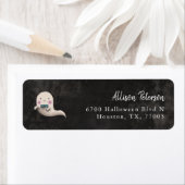 キュートリトルブーボウタイ幽霊差出人住所 ラベル (インサイチュ)