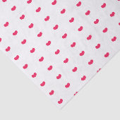 キュートリトルホットピンクハーツ - バレンタインデー 薄葉紙 (詳細)