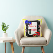 キュートリトルボーイズカーテーマ写真 クッション (椅子)