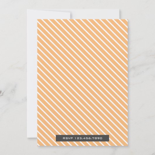 キュートリトルライオン子供の誕生日パーティの招待状 招待状 (裏面)