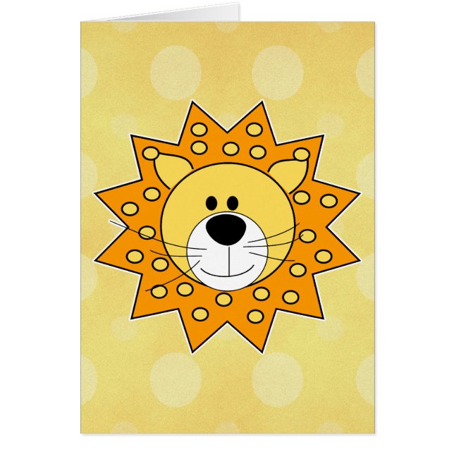 キュートリトルライオン顔 (正面)