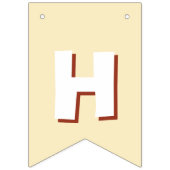 キュートリトルレインボーサンシャインハッピーバースデーパーティー バンティングフラッグ (第2の旗)