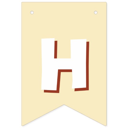 キュートリトルレインボーサンシャインハッピーバースデーパーティー バンティングフラッグ (第2の旗)