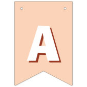 キュートリトルレインボーサンシャインハッピーバースデーパーティー バンティングフラッグ (第3の旗)