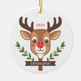 キュートリパーソナライズされたーナピックボールオーナメント セラミックオーナメント